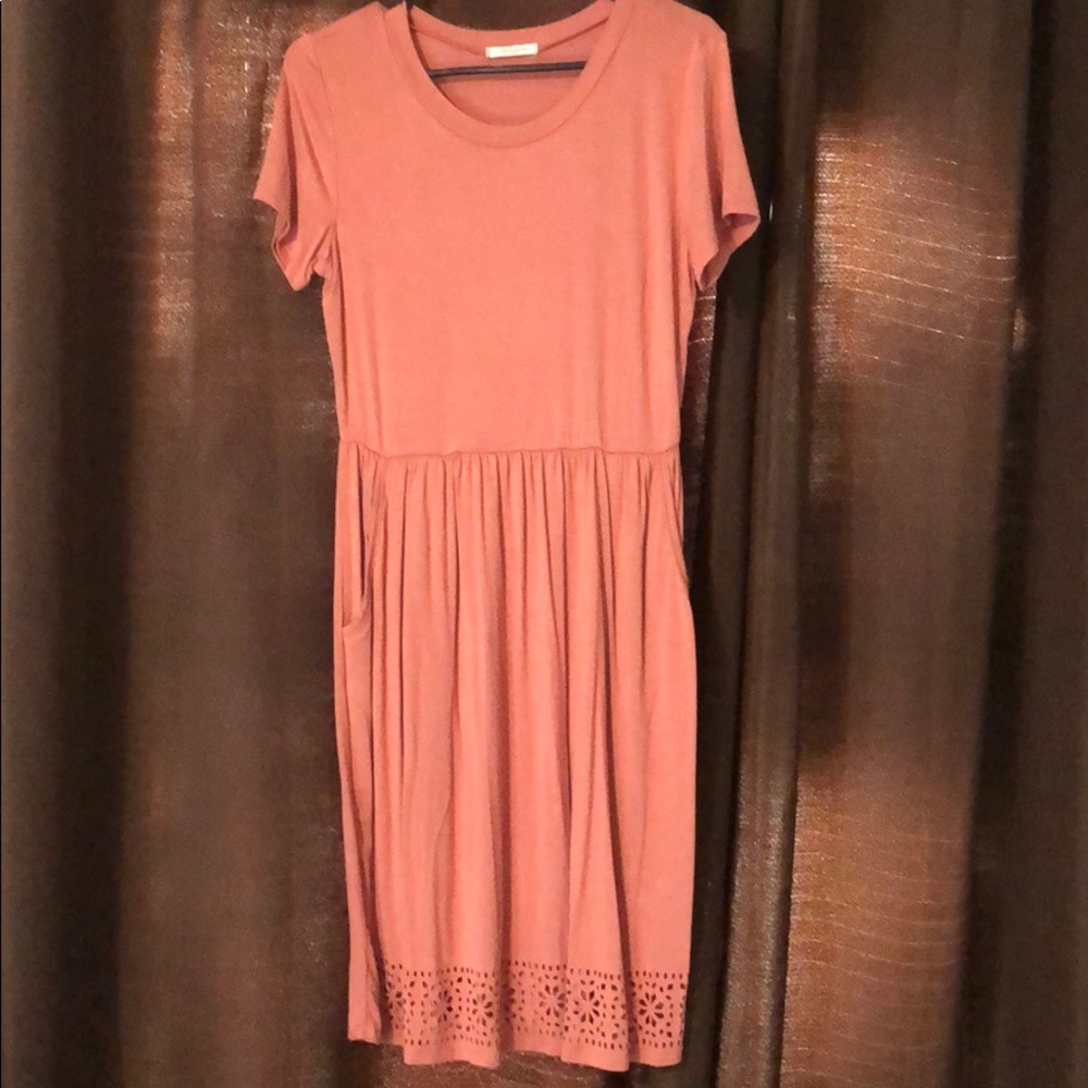 12 pm by mon ami pink dress